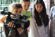 Kinder machen Kurzfilm