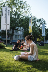 Ausblick auf das Programm im Haus für Poesie 2020 poesiefestival berlin (c) Mirko Lux