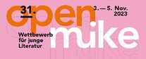 Event-Picture: 31. open mike – Wettbewerb für junge Literatur 