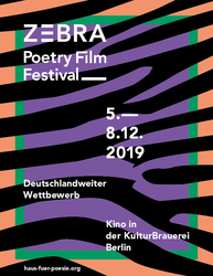 Accreditation for the ZEBRA Poetry Film Festival 