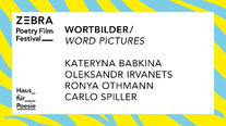 Event-Picture: Wortbilder: Kateryna Babkina, Oleksandr Irvanets, Ronya Othmann, Carlo Spiller 
